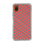 スリムプロテクションケース［ Small Stripe - Red × Black ］