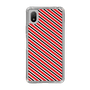 スリムプロテクションケース［ Small Stripe - Red × Black ］
