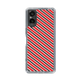 スリムプロテクションケース［ Small Stripe - Red × Black ］