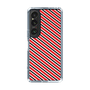 スリムプロテクションケース［ Small Stripe - Red × Black ］