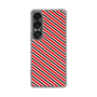 スリムプロテクションケース［ Small Stripe - Red × Black ］