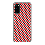 スリムプロテクションケース［ Small Stripe - Red × Black ］