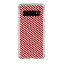スリムプロテクションケース［ Small Stripe - Red × Black ］