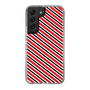 スリムプロテクションケース［ Small Stripe - Red × Black ］