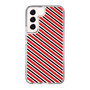 スリムプロテクションケース［ Small Stripe - Red × Black ］