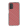 スリムプロテクションケース［ Small Stripe - Red × Black ］