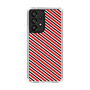 スリムプロテクションケース［ Small Stripe - Red × Black ］