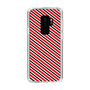 スリムプロテクションケース［ Small Stripe - Red × Black ］