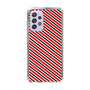 スリムプロテクションケース［ Small Stripe - Red × Black ］