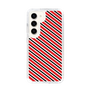 スリムプロテクションケース［ Small Stripe - Red × Black ］