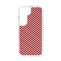 スリムプロテクションケース［ Small Stripe - Red × Black ］