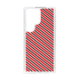 スリムプロテクションケース［ Small Stripe - Red × Black ］