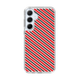 スリムプロテクションケース［ Small Stripe - Red × Black ］