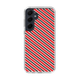 スリムプロテクションケース［ Small Stripe - Red × Black ］