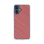 スリムプロテクションケース［ Small Stripe - Red × Black ］