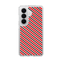 スリムプロテクションケース［ Small Stripe - Red × Black ］