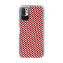 スリムプロテクションケース［ Small Stripe - Red × Black ］