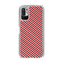 スリムプロテクションケース［ Small Stripe - Red × Black ］