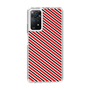 スリムプロテクションケース［ Small Stripe - Red × Black ］