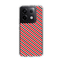 スリムプロテクションケース［ Small Stripe - Red × Black ］