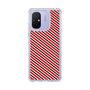 スリムプロテクションケース［ Small Stripe - Red × Black ］