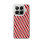 スリムプロテクションケース［ Small Stripe - Red × Black ］