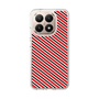 スリムプロテクションケース［ Small Stripe - Red × Black ］