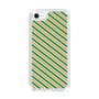 スリムプロテクションケース［ Small Stripe - Green × Orange ］