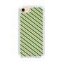 スリムプロテクションケース［ Small Stripe - Green × Orange ］