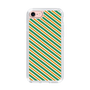 スリムプロテクションケース［ Small Stripe - Green × Orange ］