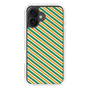 スリムプロテクションケース［ Small Stripe - Green × Orange ］