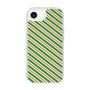 スリムプロテクションケース［ Small Stripe - Green × Orange ］