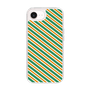 スリムプロテクションケース［ Small Stripe - Green × Orange ］