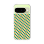 スリムプロテクションケース［ Small Stripe - Green × Orange ］