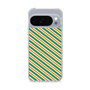 スリムプロテクションケース［ Small Stripe - Green × Orange ］