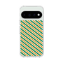 スリムプロテクションケース［ Small Stripe - Green × Orange ］