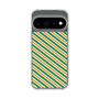 スリムプロテクションケース［ Small Stripe - Green × Orange ］