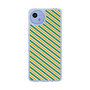 スリムプロテクションケース［ Small Stripe - Green × Orange ］