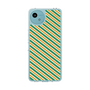 スリムプロテクションケース［ Small Stripe - Green × Orange ］