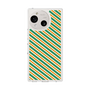 スリムプロテクションケース［ Small Stripe - Green × Orange ］
