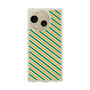スリムプロテクションケース［ Small Stripe - Green × Orange ］
