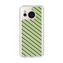 スリムプロテクションケース［ Small Stripe - Green × Orange ］