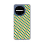 スリムプロテクションケース［ Small Stripe - Green × Orange ］