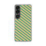 スリムプロテクションケース［ Small Stripe - Green × Orange ］