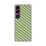 スリムプロテクションケース［ Small Stripe - Green × Orange ］