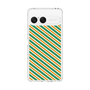 スリムプロテクションケース［ Small Stripe - Green × Orange ］