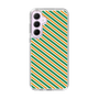 スリムプロテクションケース［ Small Stripe - Green × Orange ］