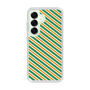 スリムプロテクションケース［ Small Stripe - Green × Orange ］