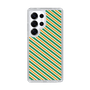 スリムプロテクションケース［ Small Stripe - Green × Orange ］