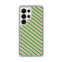 スリムプロテクションケース［ Small Stripe - Green × Orange ］